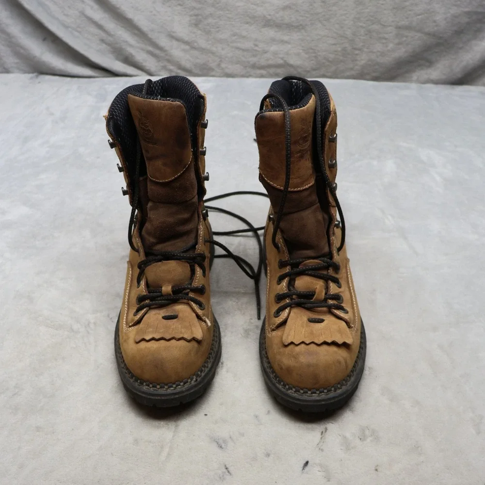 Georgia Boot Men 9M Logger Boot Brown 8